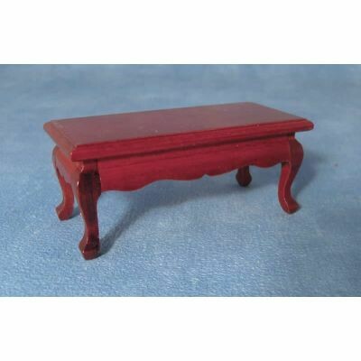 LOW MAHOGANY COFFEE TABLE
