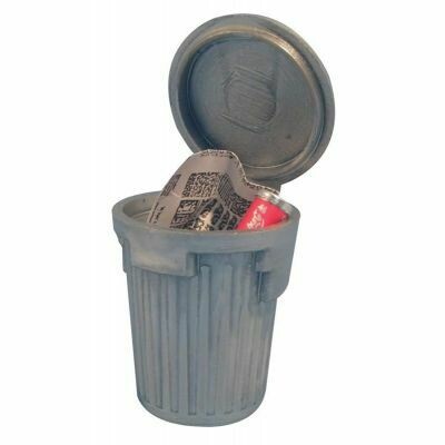 DUSTBIN WITH RUBBISH