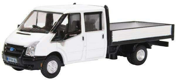 Oxford Diecast 76TPU005 Ford Transit Pickup White