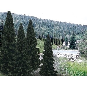 Woodland Scenics TR1586 4"-6" Ready Made Evergreen Trees Value Pack