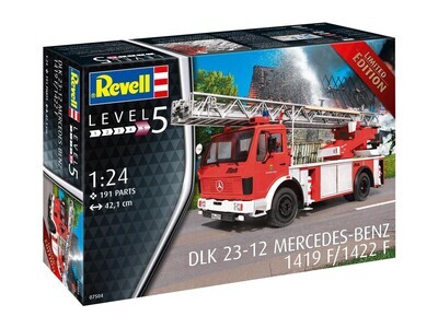 Revell DLK 23-12 Mercedes Benz 1419 F/1422 F Fire Engine Kit