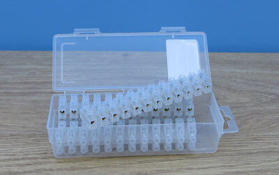 Expo A23021 Pack of 5 Large Type 5 Amp 12 Way Connector Blocks