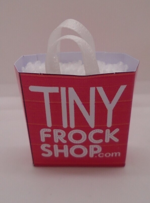 TINY FROCK SHOP SHOPPING BAG AND SHOPPING