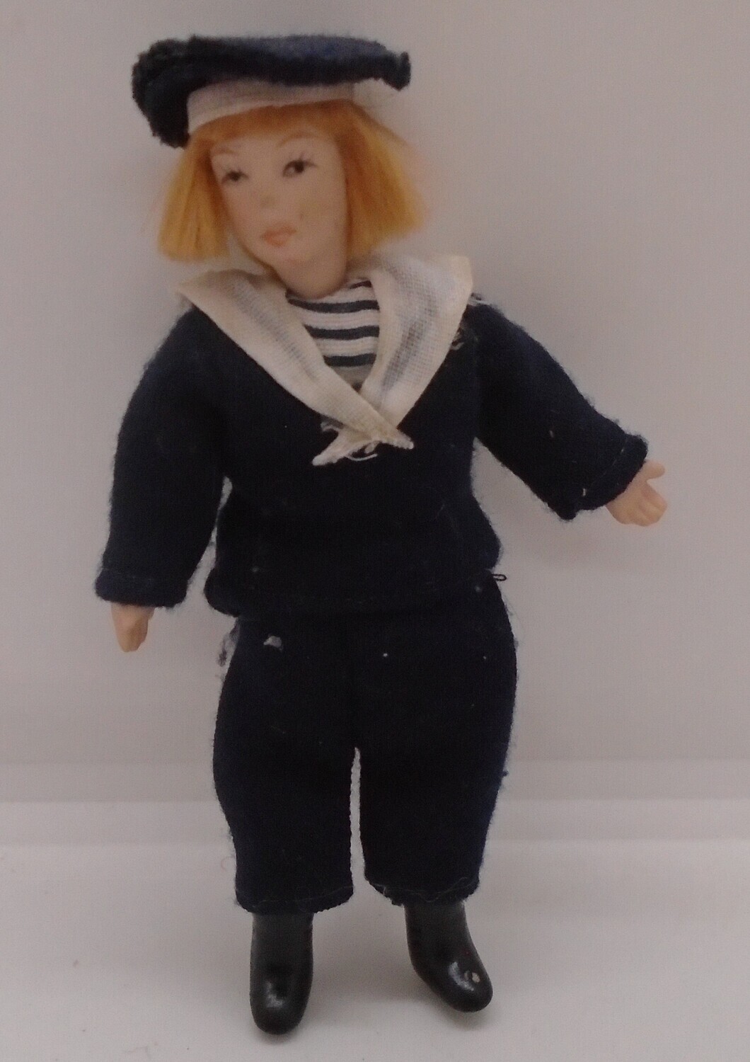 YOUNG BOY IN SAILOR OUTFIT