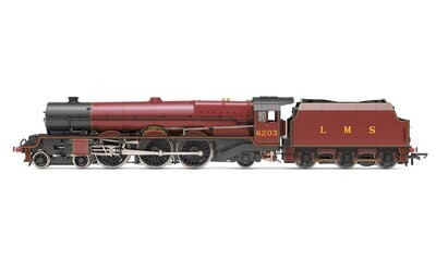 new in box, slight seconds, Hornby R30001 LMS, Princess Royal, 4-6-2, 6203 'Princess Margaret Rose' (with flickering firebox) - Era 3
