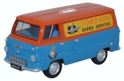 Oxford Diecast 76FDE011 Ford 400E Van Fordson Tractors