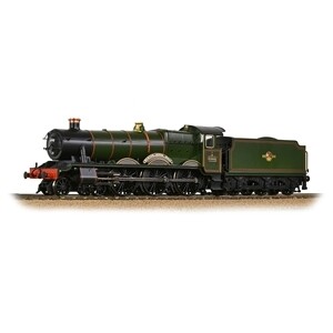 Bachmann 31-786 GWR 'Modified Hall' 6998 'Burton Agnes Hall' BR Lined Green (Late Crest)