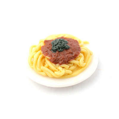 PLATE OF SPAGHETTI BOLOGNESE