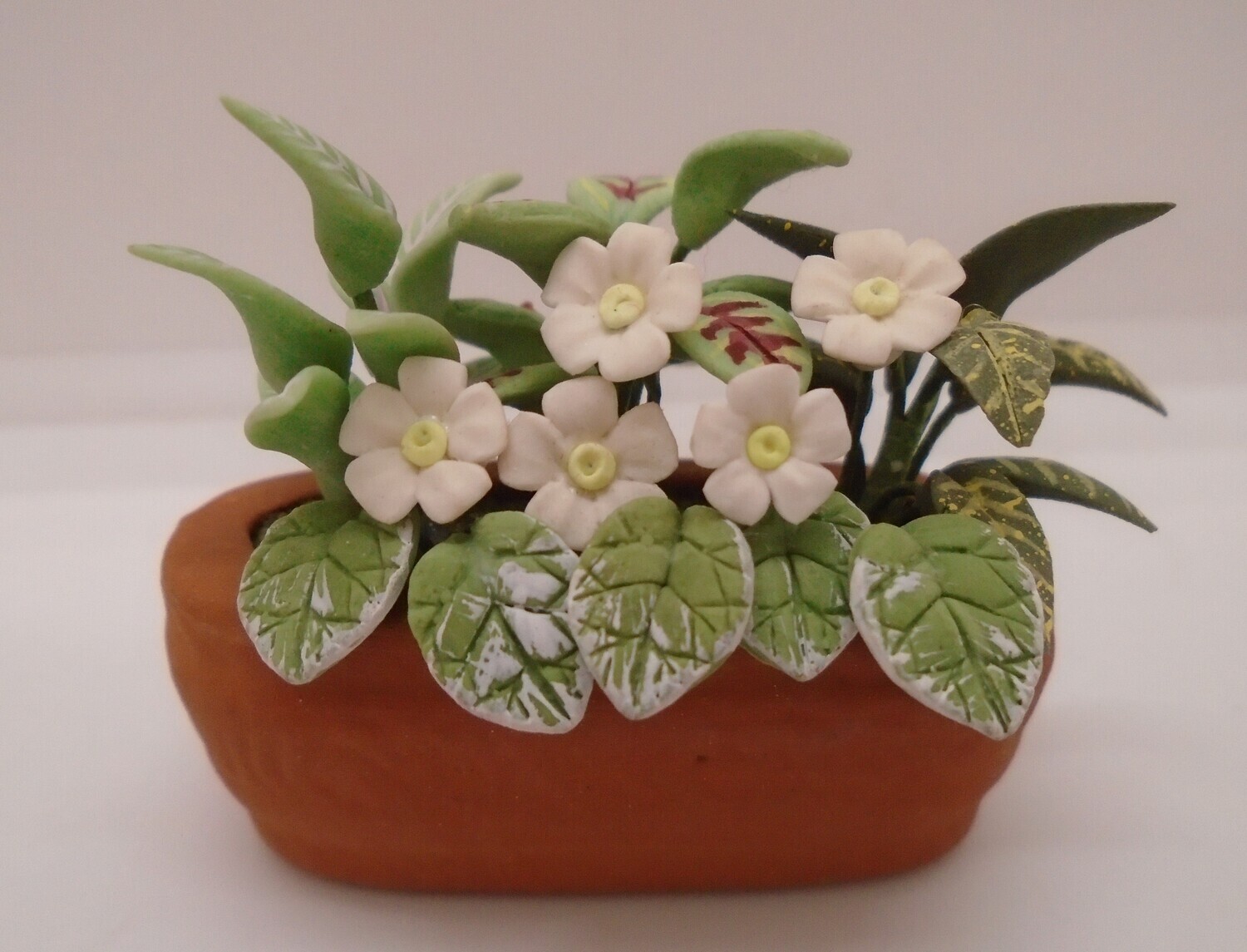 FLOWERS IN TROUGH