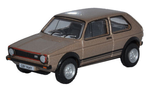 Oxford Diecast 76GF006 Volkswagen Golf GTI Diamond Copper Brown Metallic