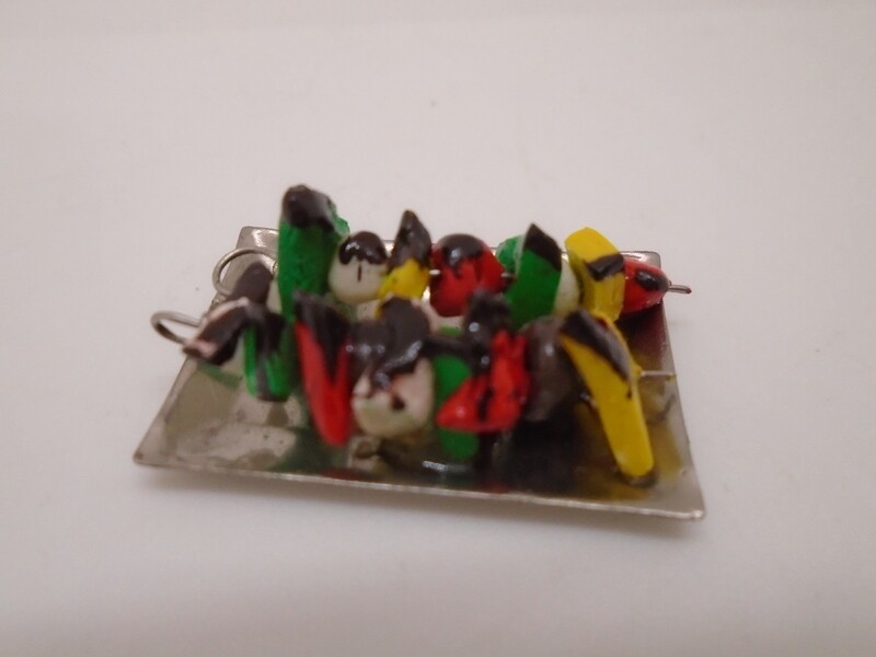 TRAY OF KEBABS