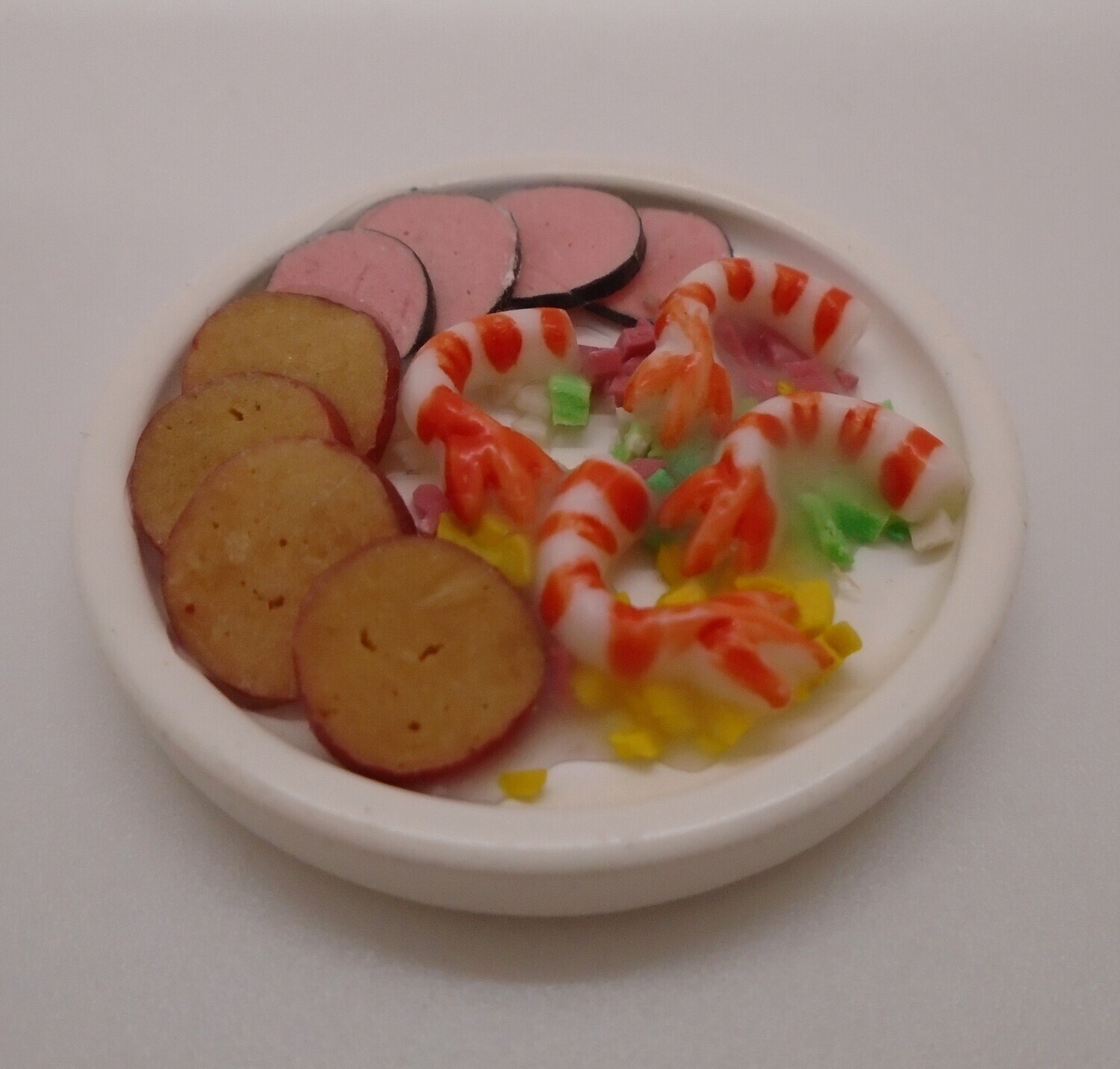 LARGE PLATTER OF COLD MEATS AND PRAWNS