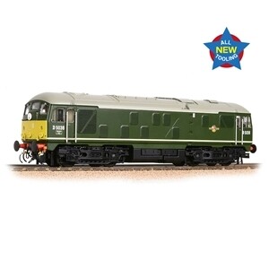 Bachmann 32-415 Class 24/0 D5036 Disc Headcode BR Green (Small Yellow Panels)