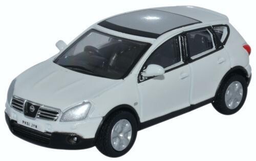 Oxford Diecast 76NQ004 Nissan Qashqai White