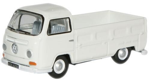 Oxford Diecast 76VW010 Volkswagen Pick-up Van Bay Window Pastel White