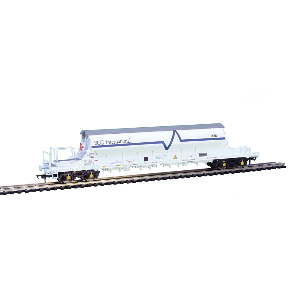 EFE Rail E87029 PBA Tiger Wagon TRL 11630 ECC International White