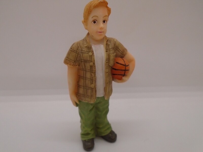 MODERN YOUNG BOY WITH BALL