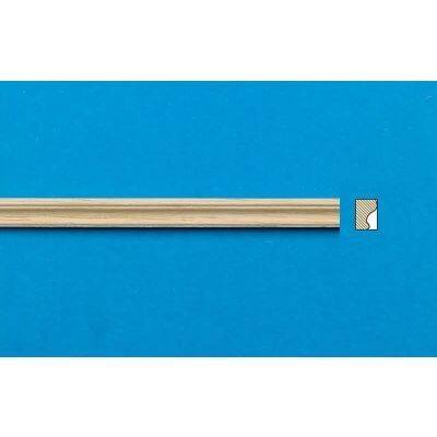 Lightwood Picture Rail, 6 pieces square cut, 450mm long