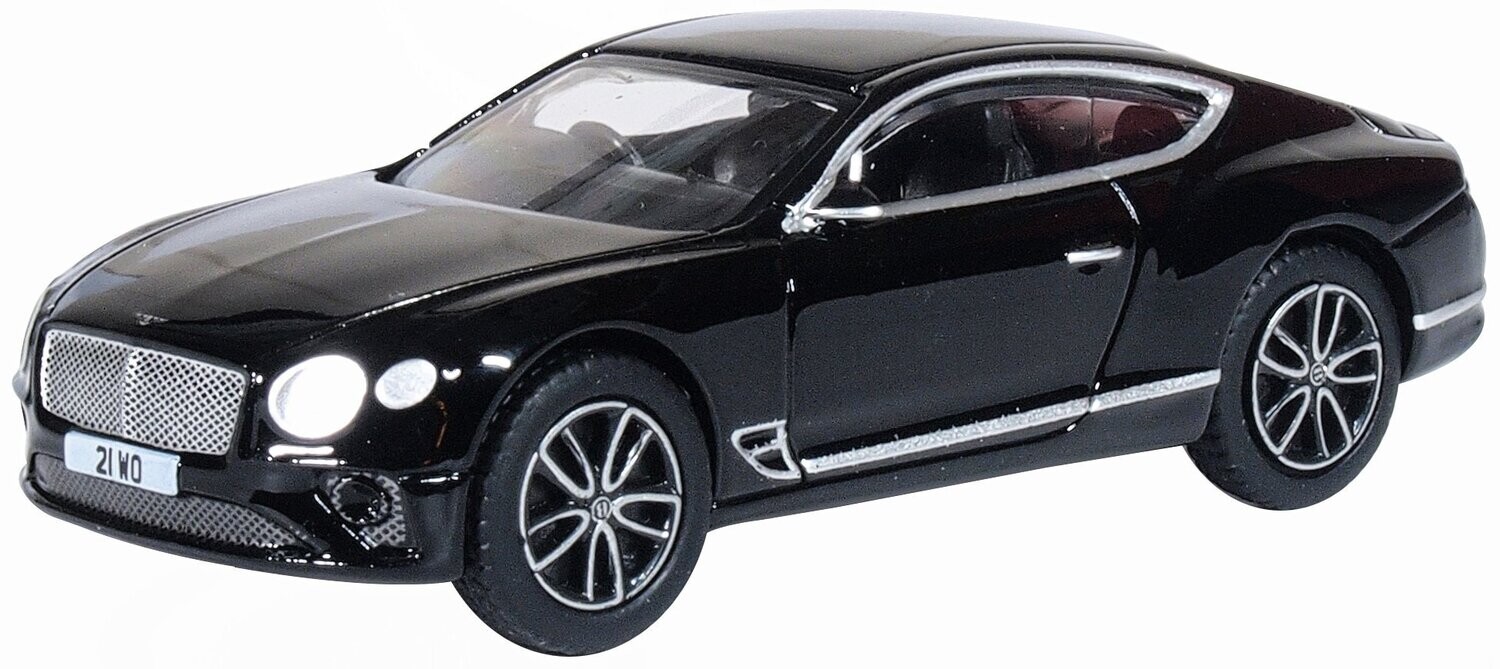 Oxford Diecast 76BCGT003 Bentley Continental GT Sport Onyx Black