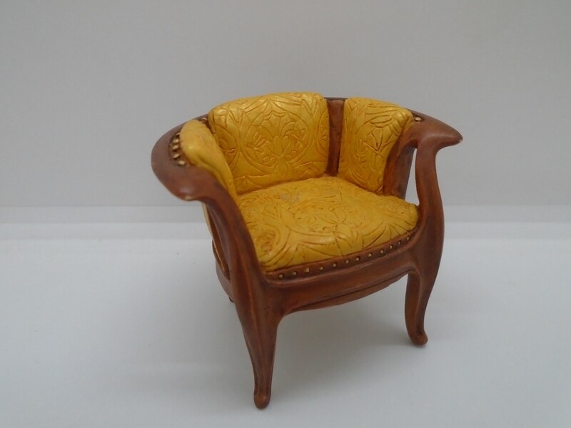 PARLOUR CHAIR ART NOUVEAU 24001