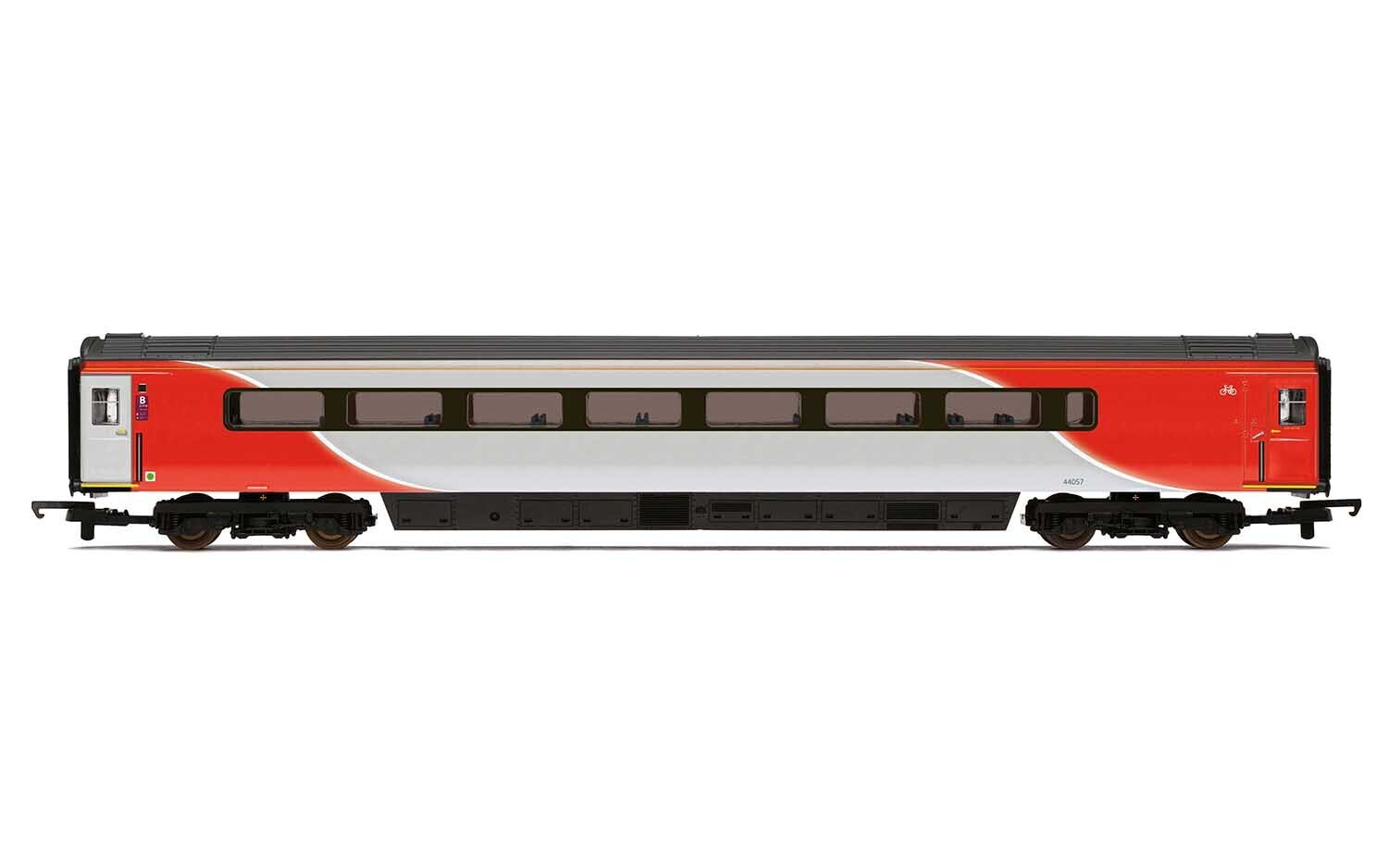 Hornby R4933B LNER, Mk3 Trailer Guard Standard (TGS), Coach B, 44057- Era 11