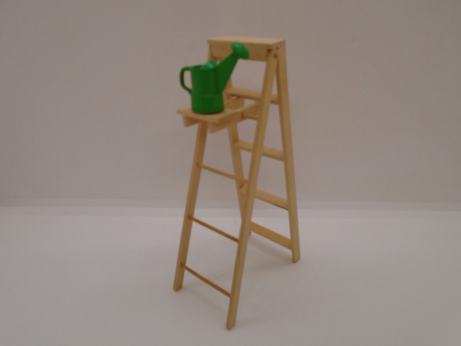 FIXED LADDER WITH WATERING CAN