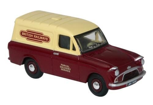 Oxford Diecast 76ANG037 Ford Anglia Van British Railways