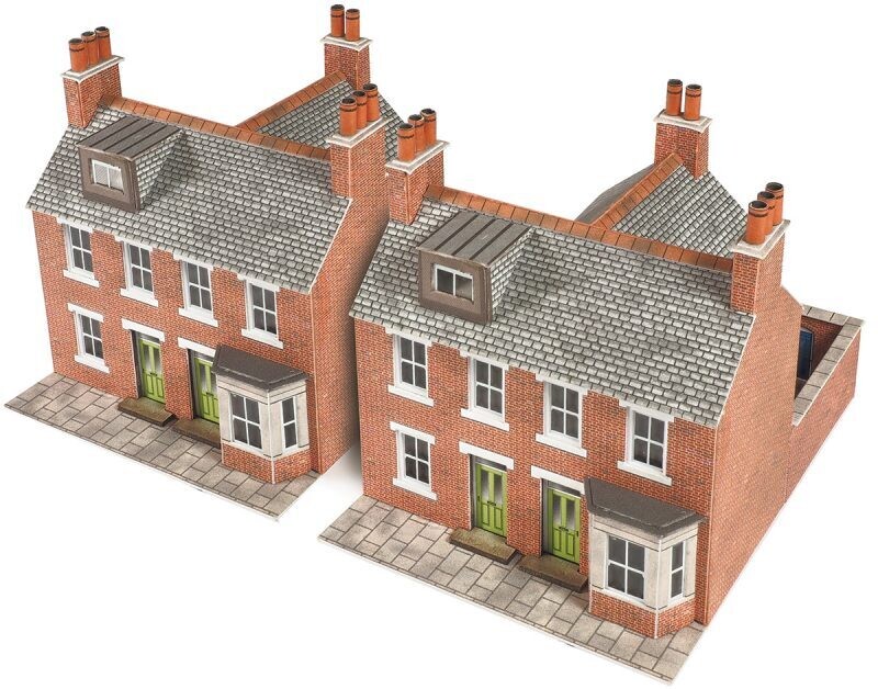 Metcalfe PN103 Terraced Houses - Brick Kit