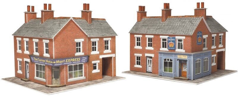 Metcalfe PN116 Corner Shop and Pub in Brick Kit