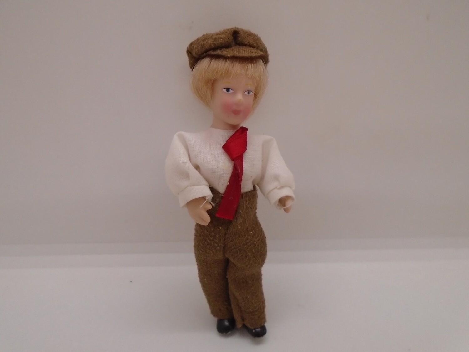 BOY WITH RED TIE