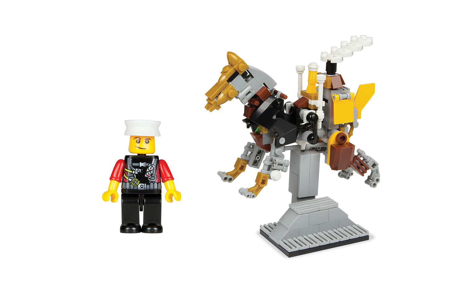 Bassett - Lowke BrickPunk Comet Horsebot