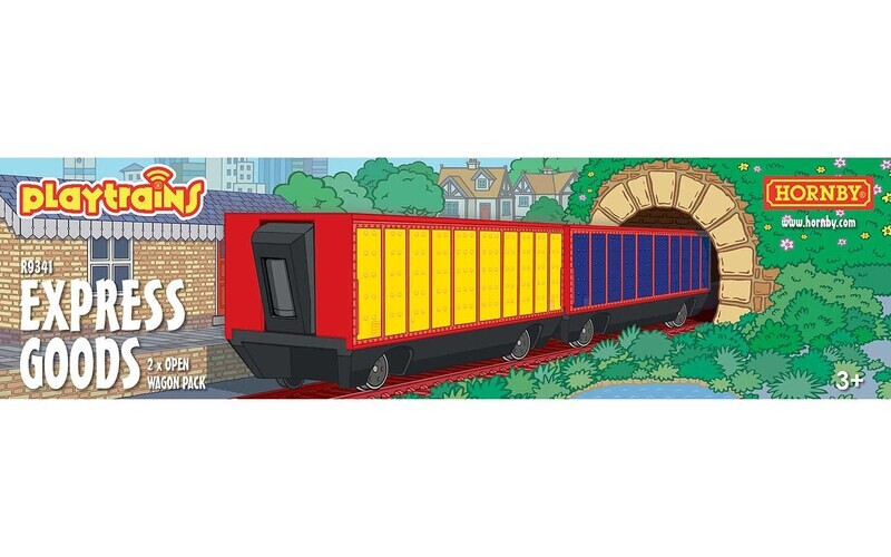 Hornby R9341 Playtrains - Express Goods 2 x Open Wagon Pack