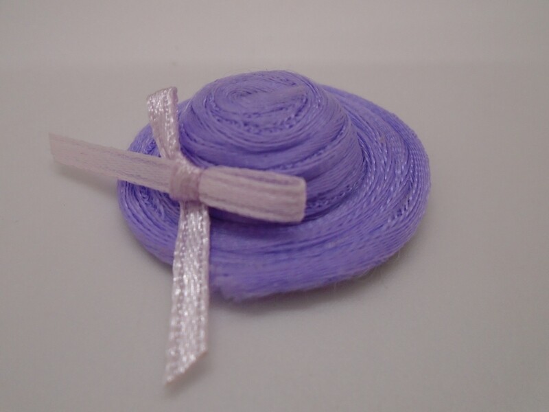 LILAC HAT WITH BOW