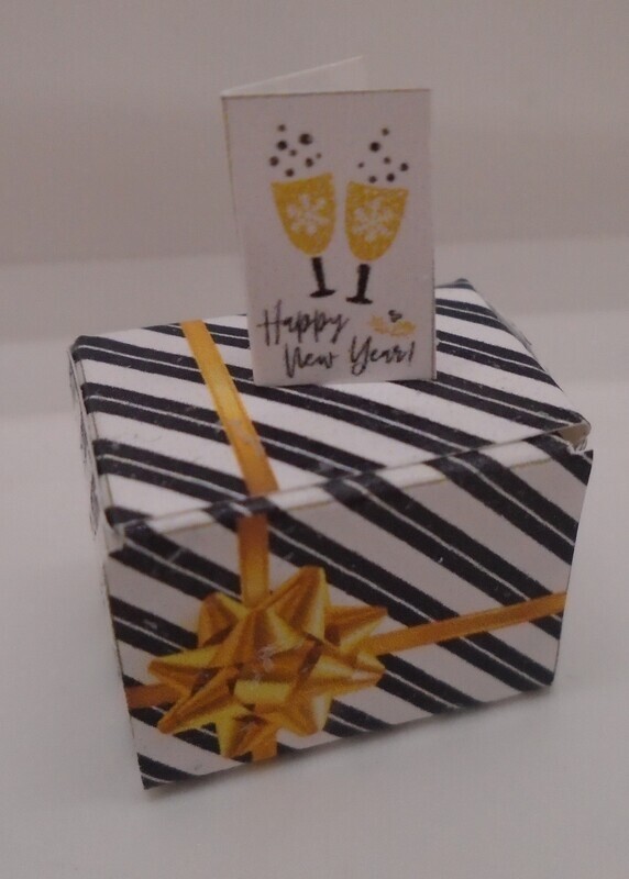 PRESENT WITH MATCHING GIFT TAG