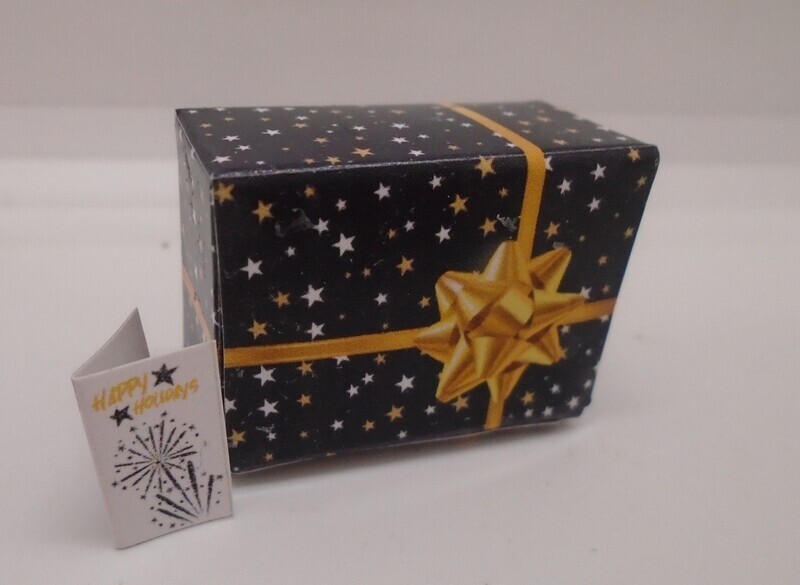 PRESENT WITH MATCHING GIFT TAG