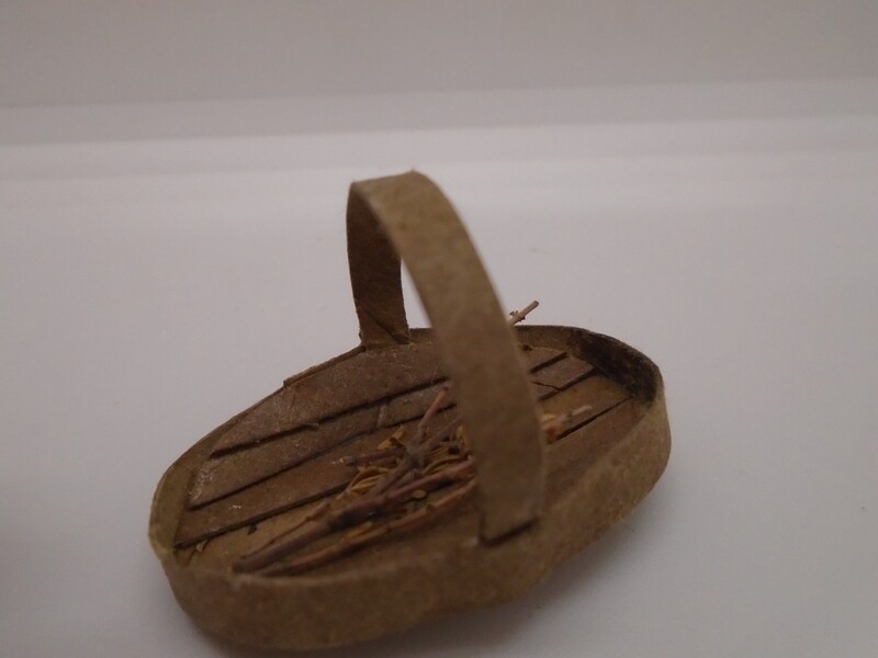 GARDEN TRUG WITH GARDEN WASTE