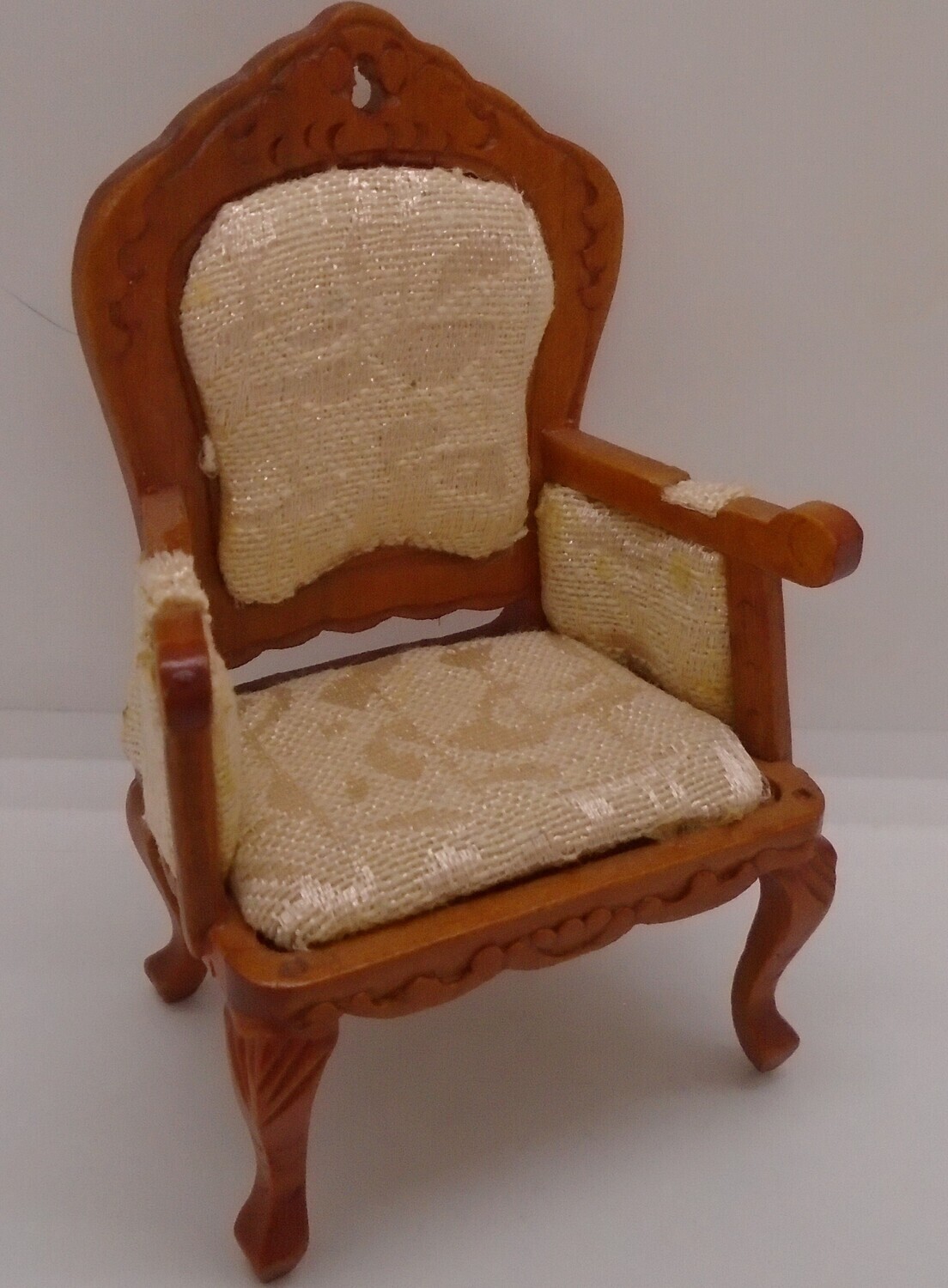 GOLD FABRIC CHAIR