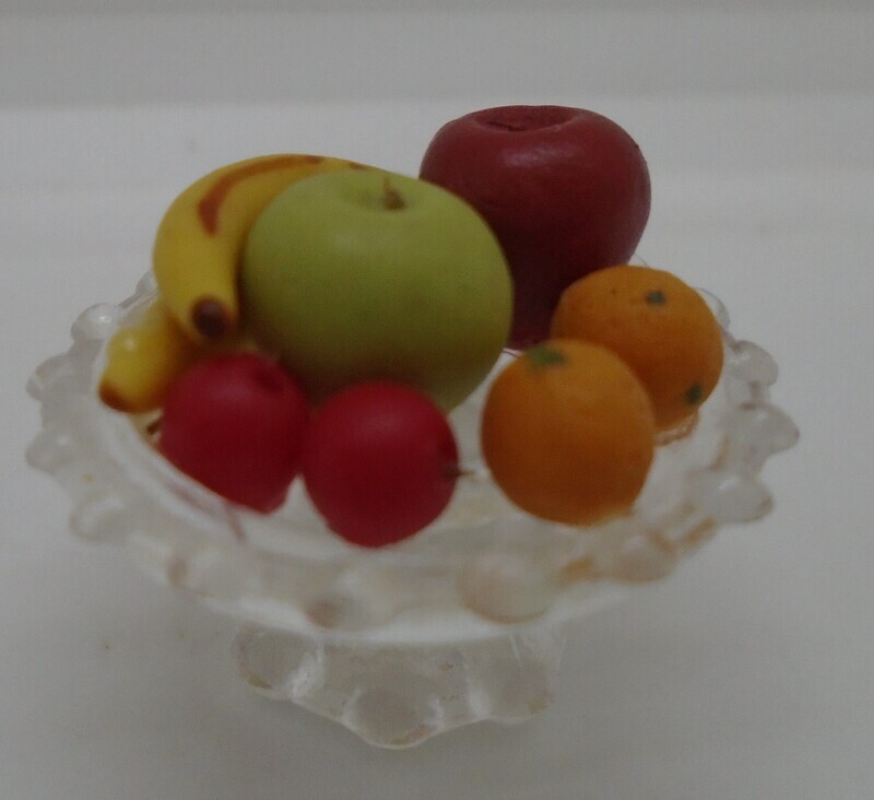 FRUIT ON REAL GLASS STAND