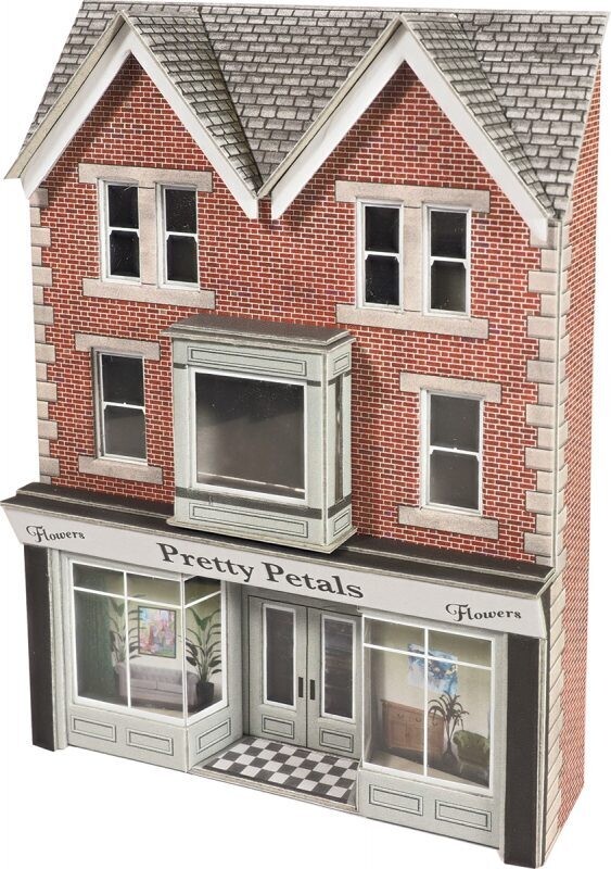 Metcalfe PO374 no.7 High Street Low Relief Shop Front
