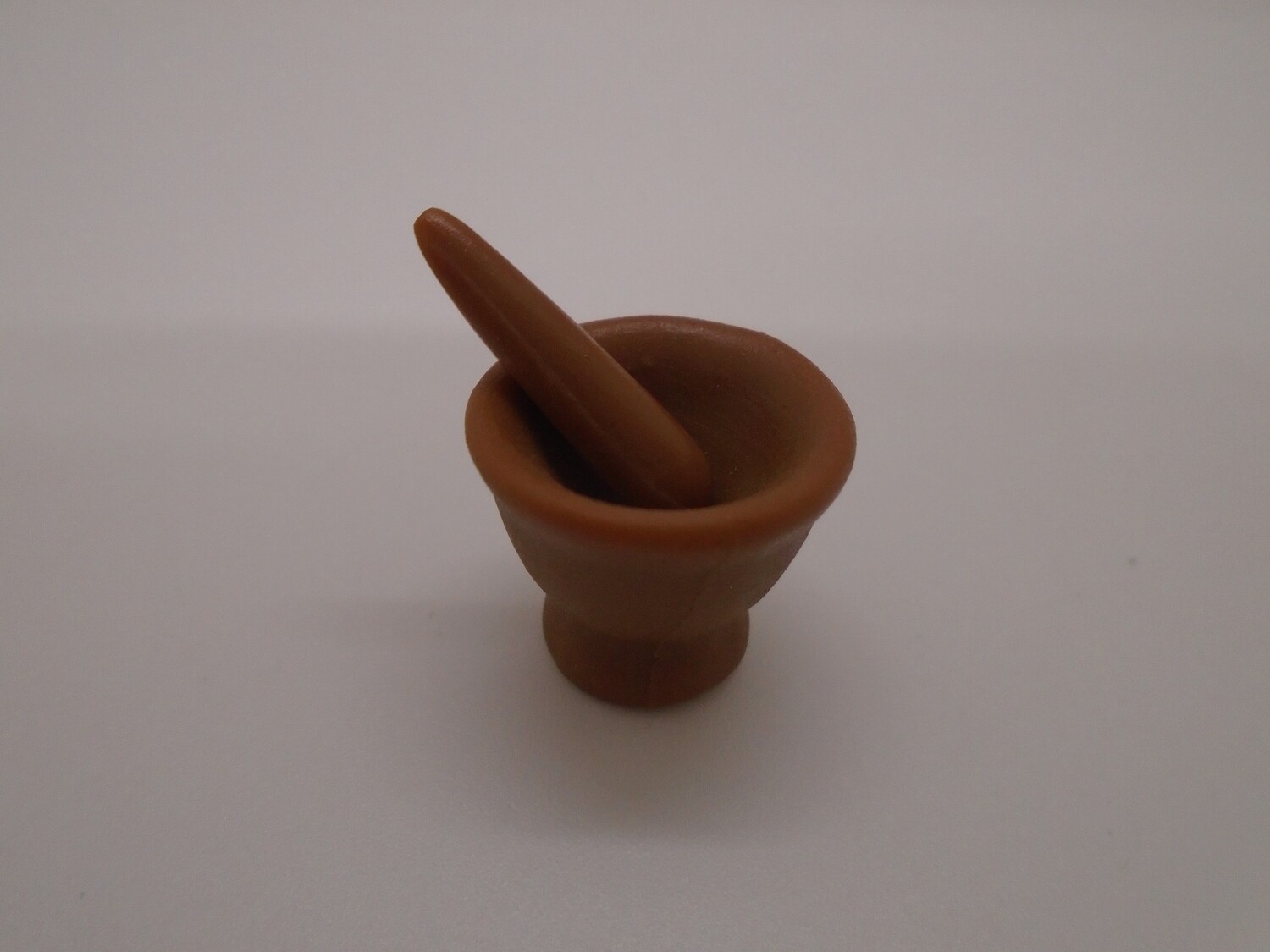 PESTAL + MORTAR SET BROWN