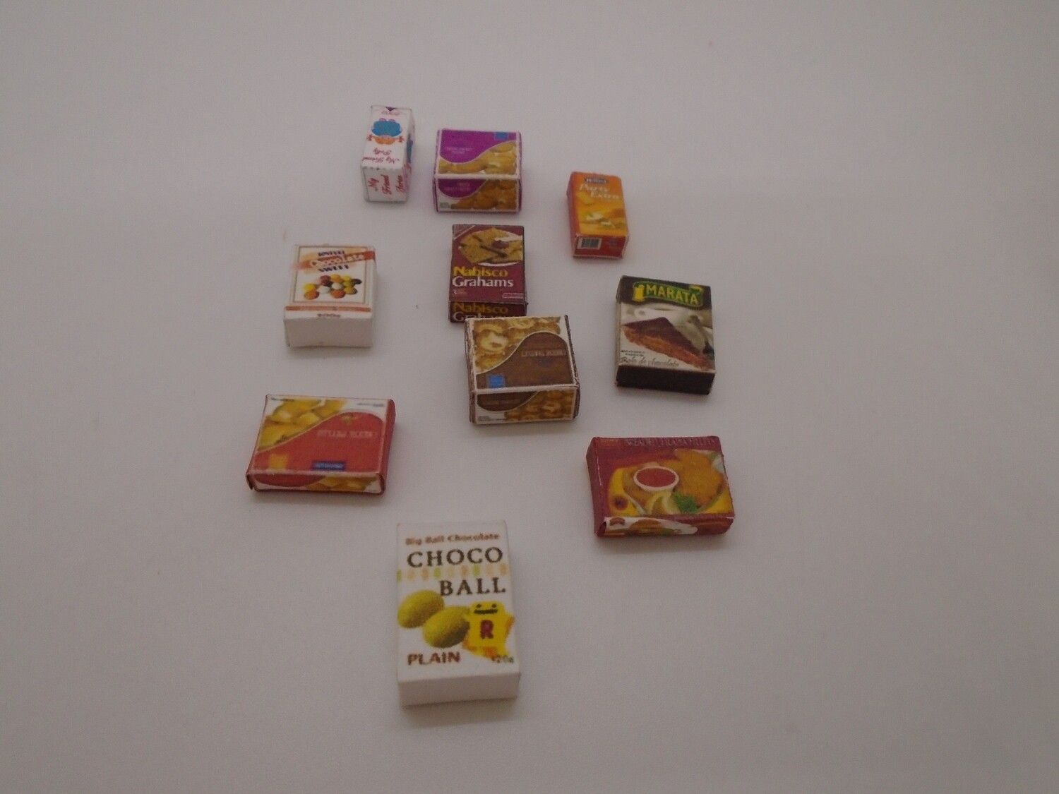 10 PACKETS OF FOOD ITEMS