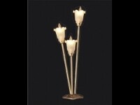 3 TULIP SHADE LAMP