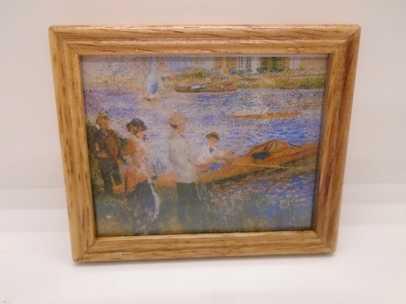 BOATING LAKE IN WOOD FRAME