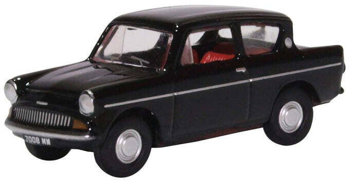 Oxford Diecast 76105009 Ford Anglia 105E Black