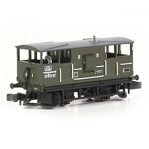 EFE Rail E87543 BR 20T 'Shark' Ballast Plough Brake Van BR Departmental Olive Green