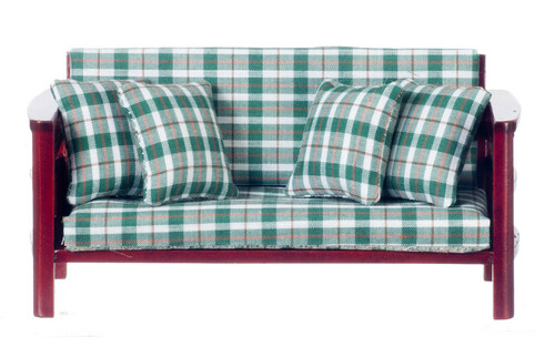 Family Room Sofa - Mahogany