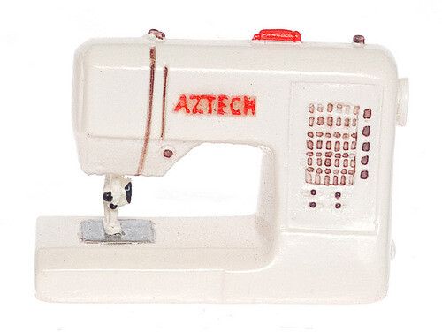 Modern Sewing Machine - White