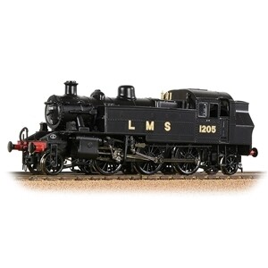 Bachmann 31-442 LMS Ivatt 2MT Tank 1205 LMS Black (Revised)