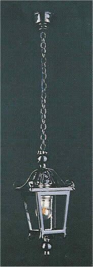 Black Lantern coach lamp