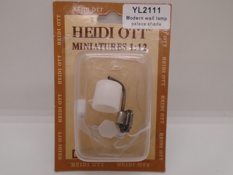 MODERN WALL LAMP WITH PALACE SHADE BY HEIDI OTT